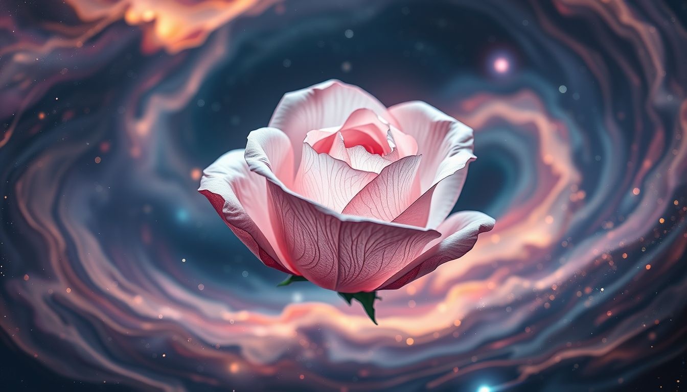 Rêver d'une rose en papier symbolise une illusion fragile et éphémère.
