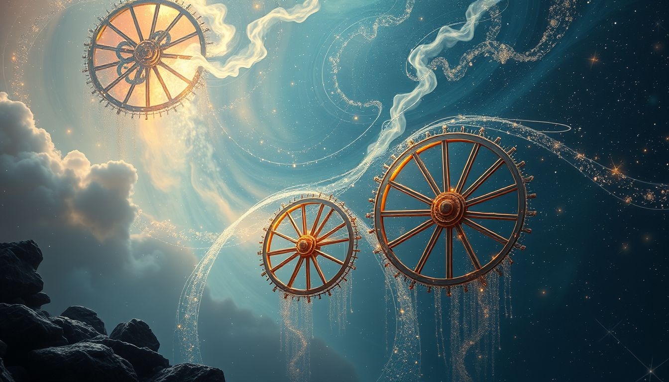 Rêver d'une roue hydraulique réparée symbolise renouveau et succès.