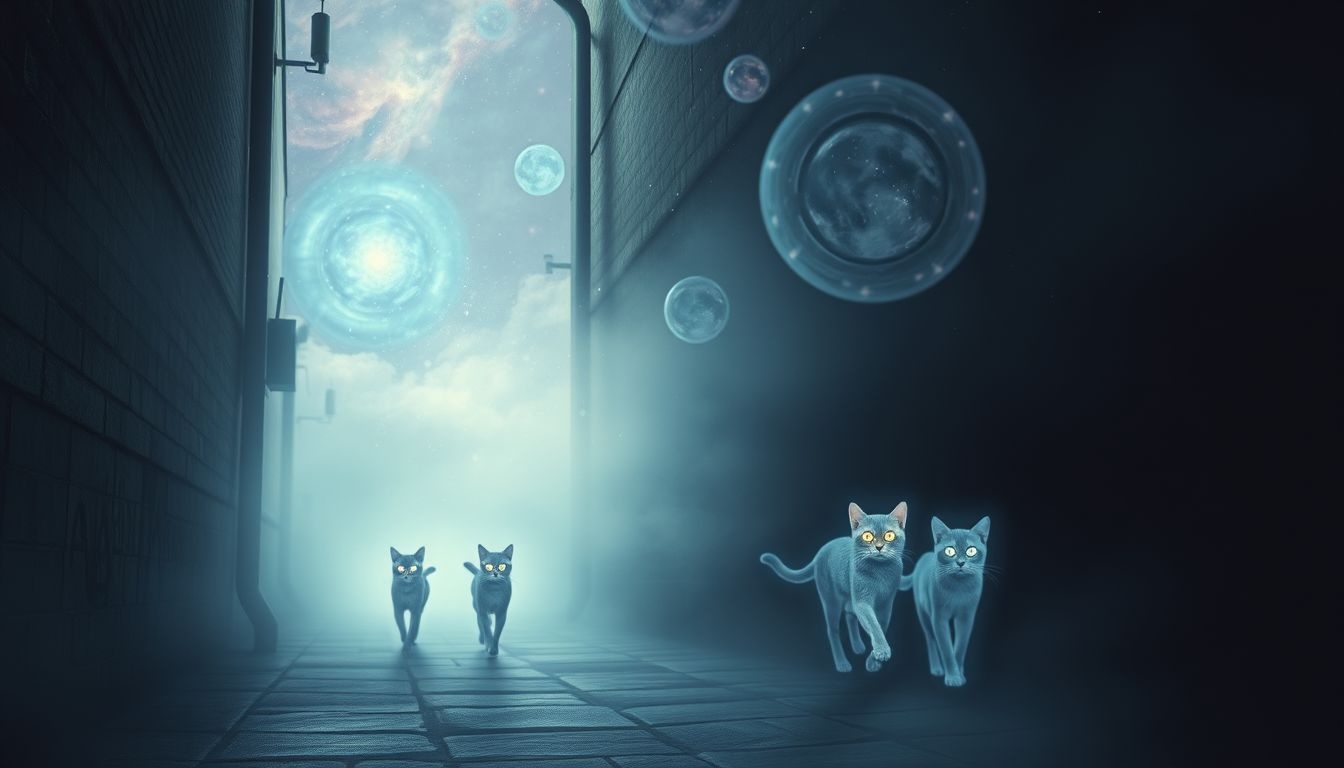 Rêver d’une ruelle avec des chats révèle votre intuition cachée.