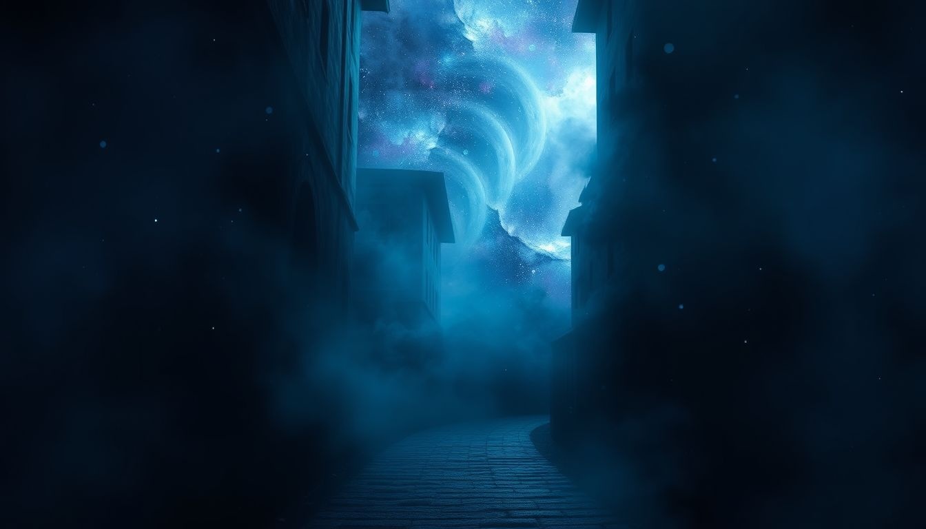 Rêver d'une ruelle sombre révèle souvent des peurs inconscientes profondes.