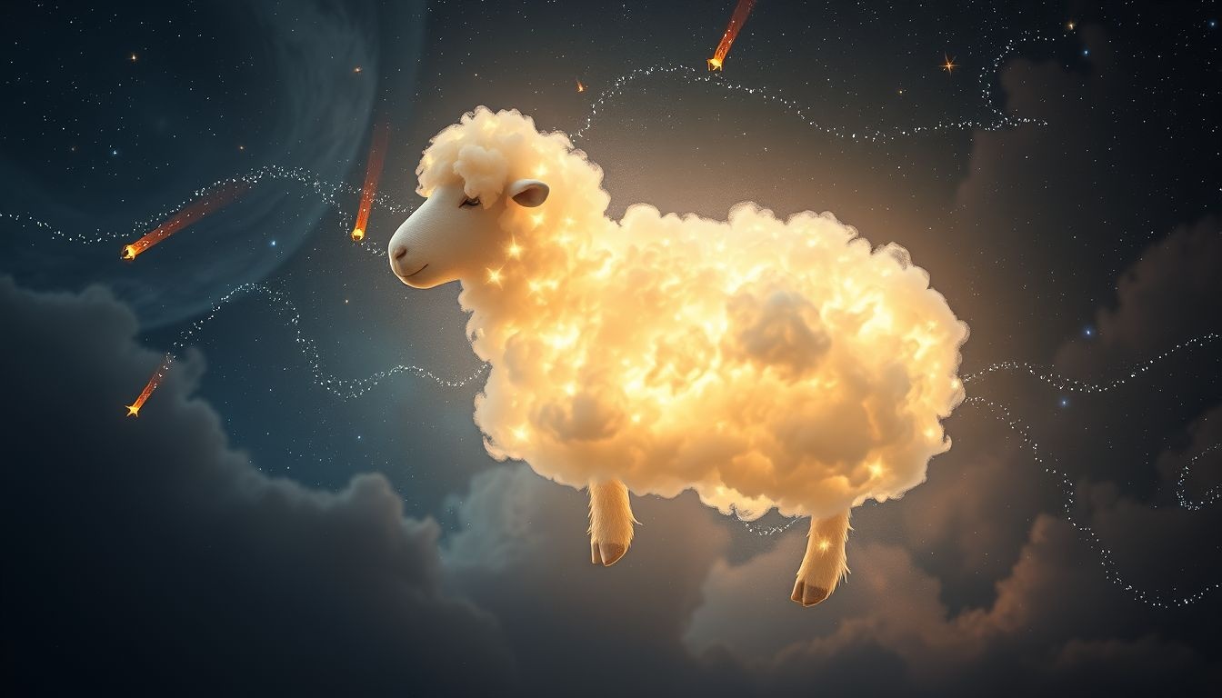 Rêver d'une toile de mouton parlant révèle un message intuitif crucial.