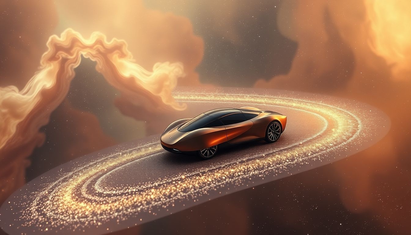 Rêver d’une voiture marron symbolise contrôle et voyage autonome.