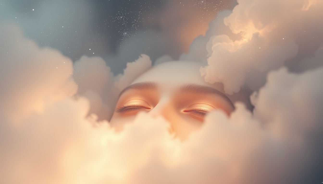 Rêver d’yeux enfoncés révèle souvent un surmenage profond.