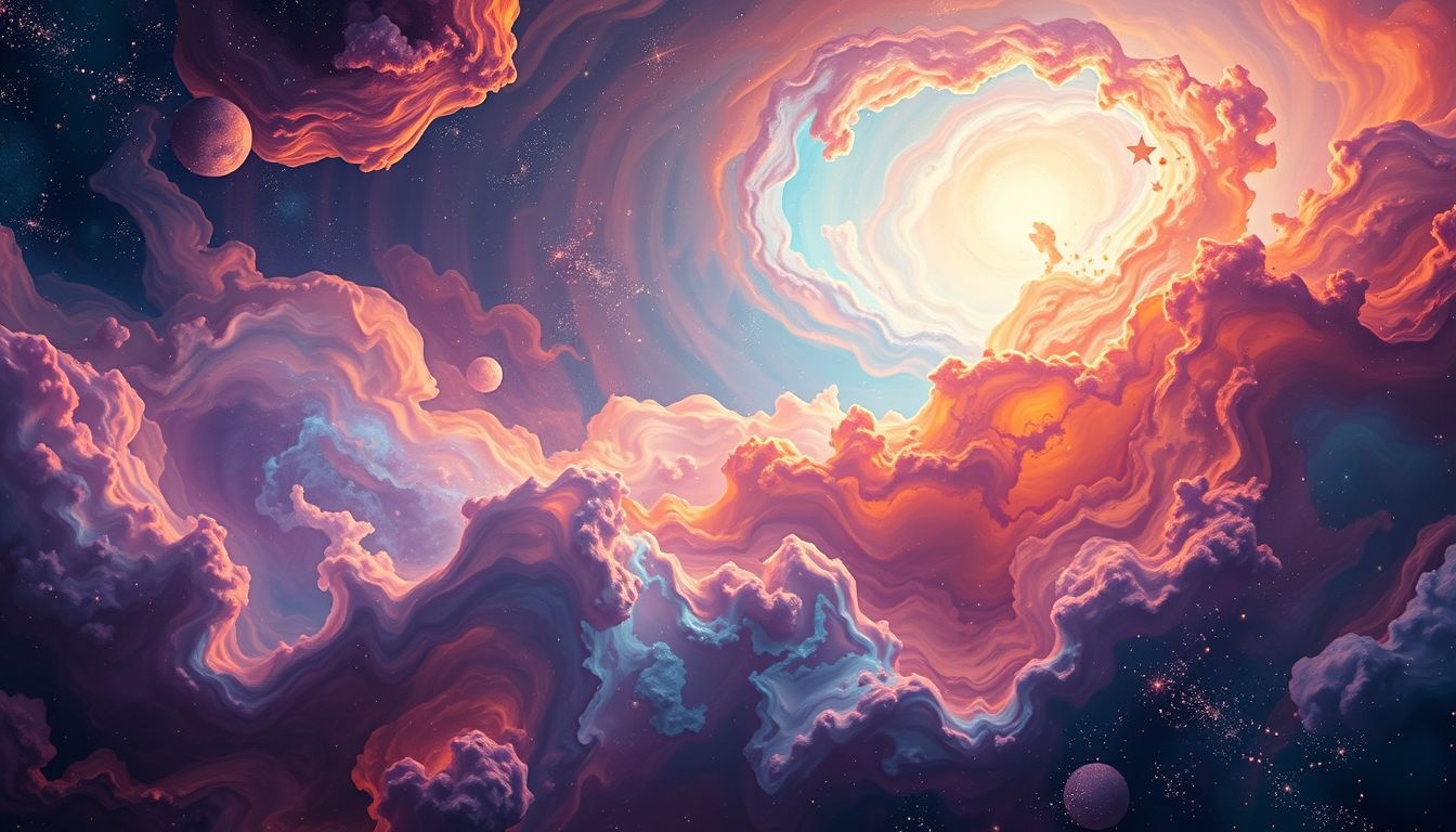 Les couleurs vives révèlent les émotions profondes dans les rêves brut.