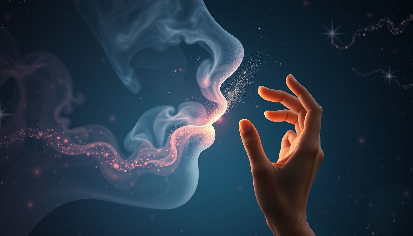 Rêver de caresser un menton symbolise un désir d'affection profonde.