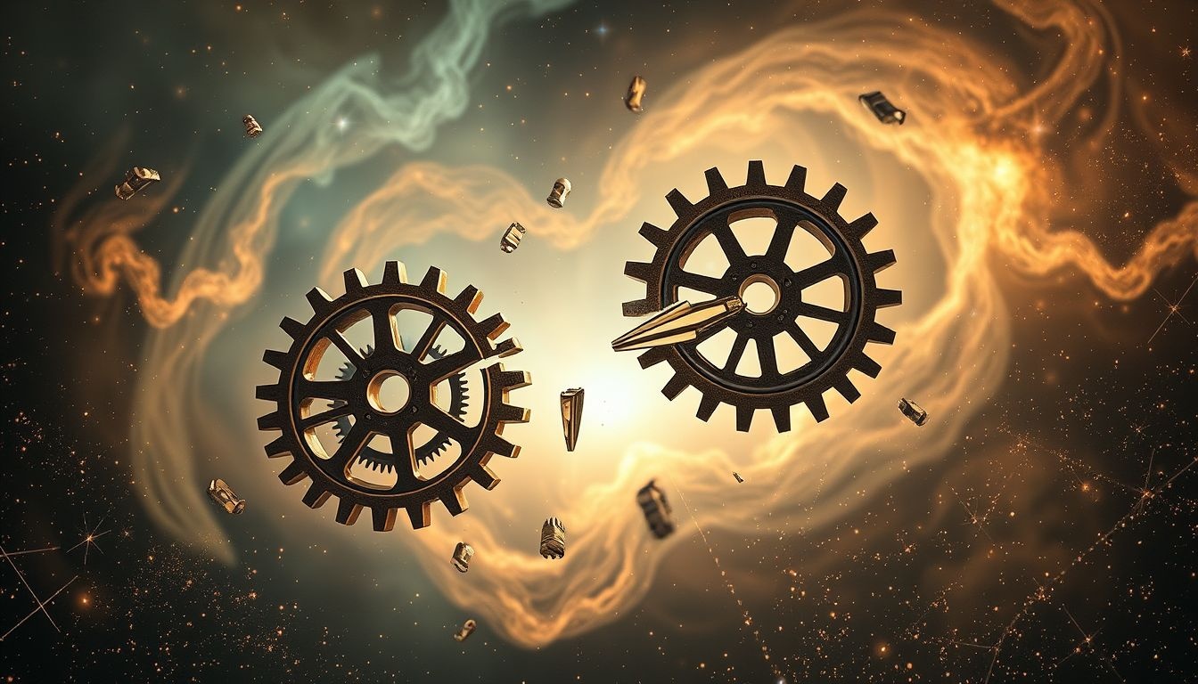 Rêver de casser des pignons symbolise souvent conflits et sabotages.