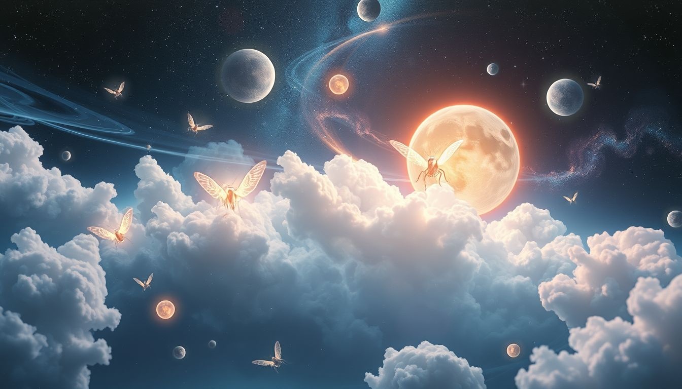 Les criquets sauteurs symbolisent souvent des changements imprévus et instables.