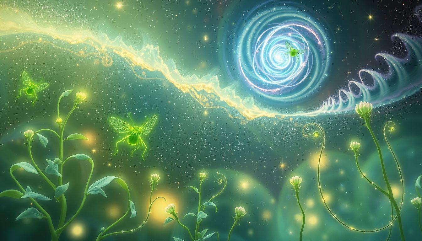 Rêver de criquets verts symbolise souvent espoir et renouveau intérieur.