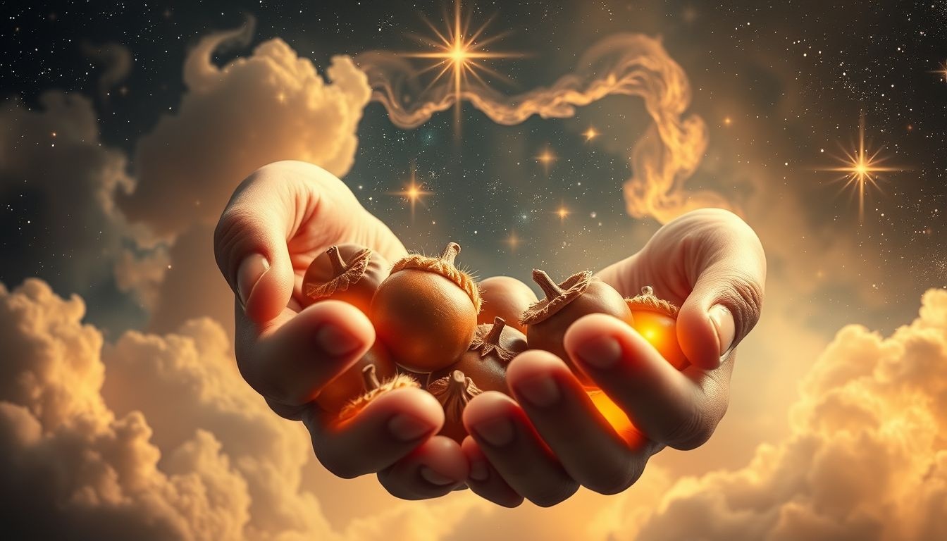 Cueillir des châtaignes en rêve symbolise la réussite personnelle.