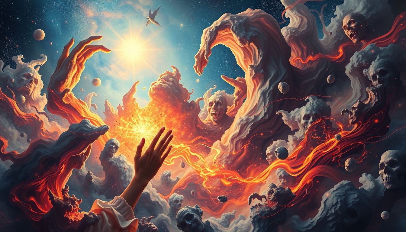 Rêver de détruire l'art symbolise un désir profond de renouveau.