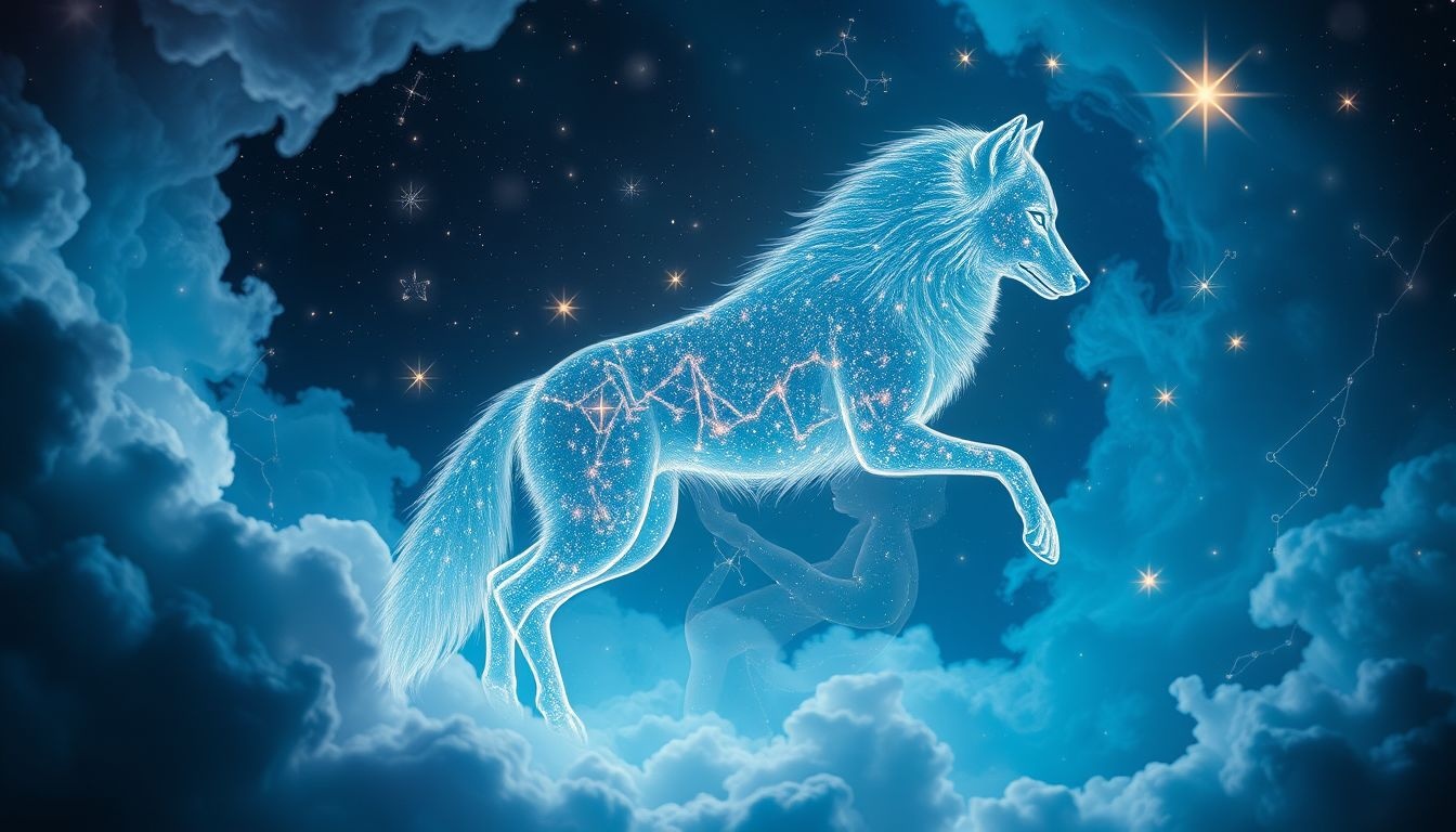 Rêver de dompter un loup symbolise maîtrise de son instinct loyal.