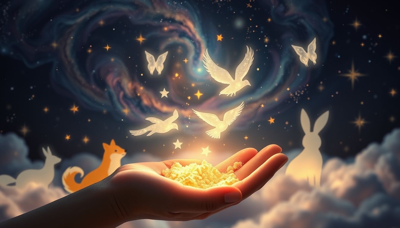 Rêver de donner de la mie symbolise l'altruisme et le partage.