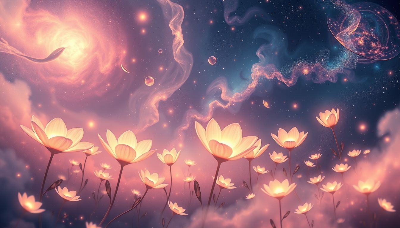 Rêver de fleurs symbolise souvent une croissance personnelle épanouissante.