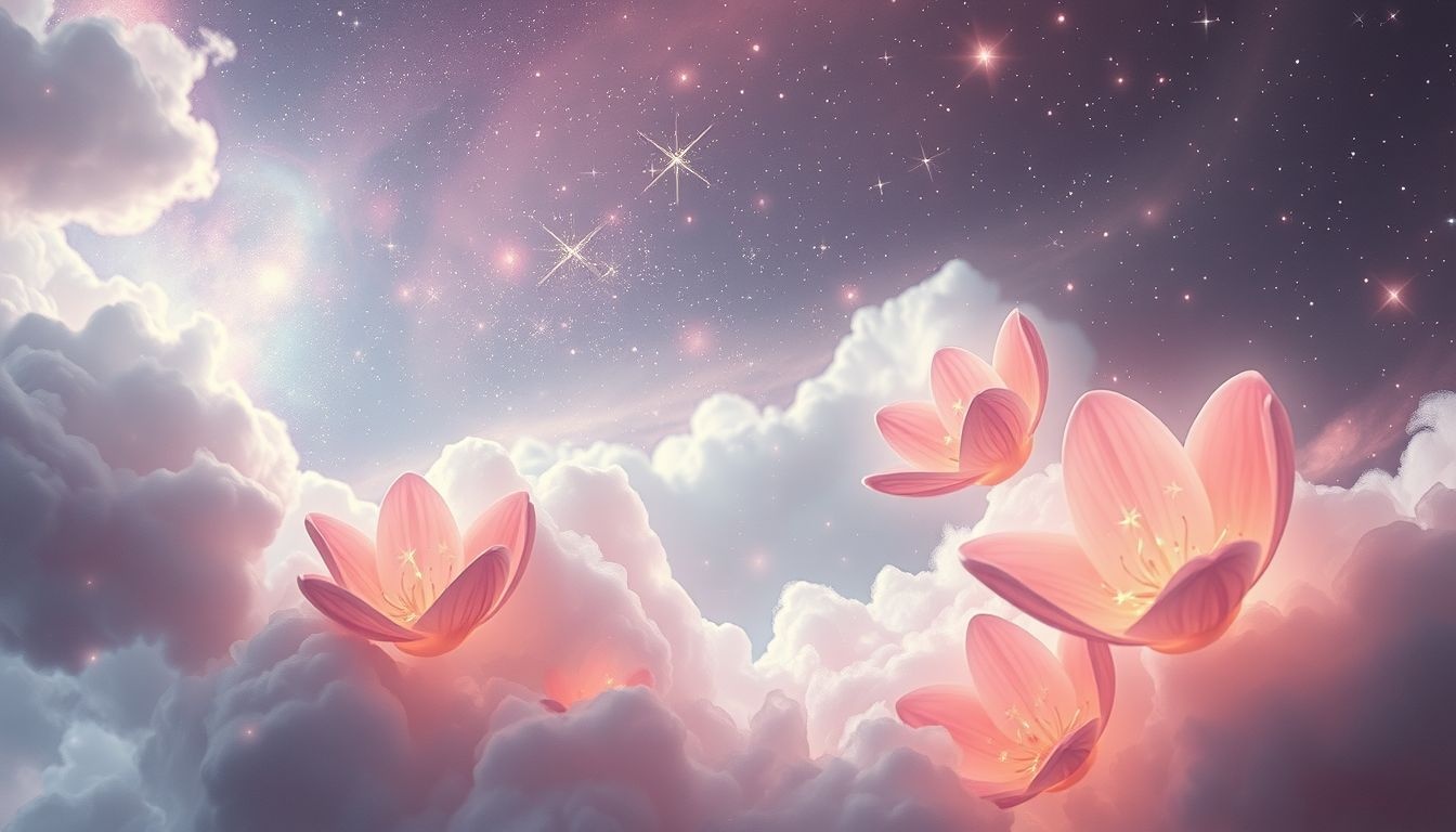 Rêver de fleurs de mauve évoque douceur et transformation intérieure profonde.