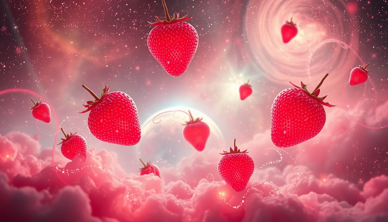 Rêver de fraises crues évoque désir brûlant et sensualité intense.