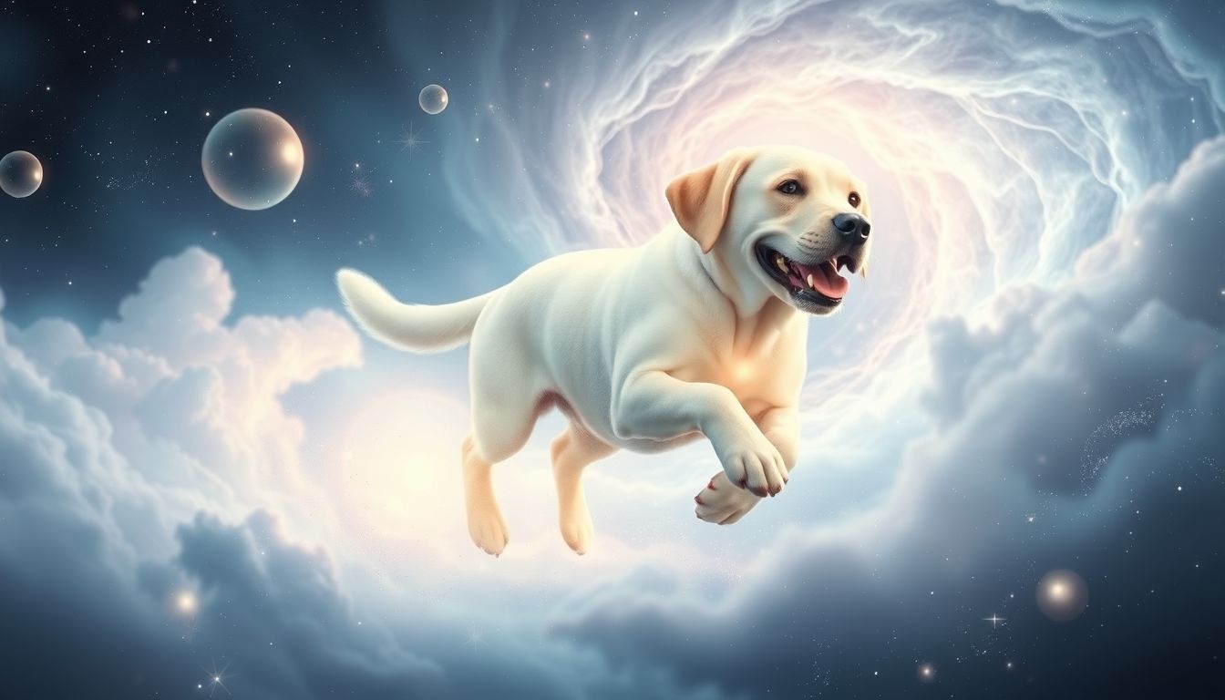 Rêver d’un labrador symbolise souvent la fidélité et la joie sincère.