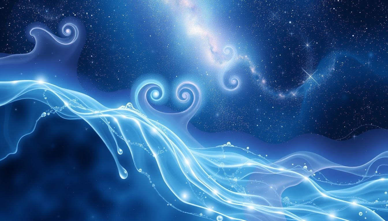 L’eau dans les rêves symbolise souvent purification et émotions profondes.