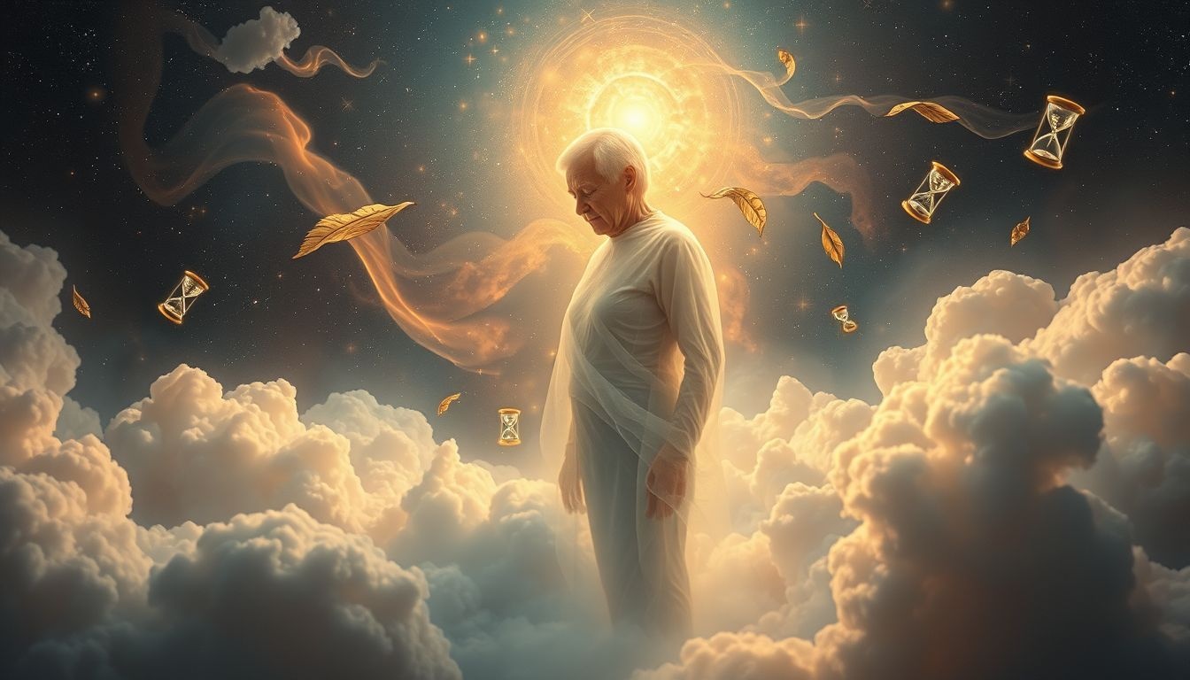 Rêver d’une vie âgée symbolise sagesse profonde et acceptation sereine.