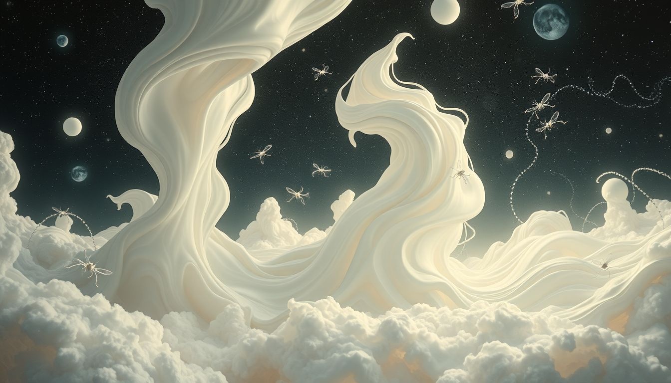 Rêver de lait attirant insectes signale conflits et négativités cachées.