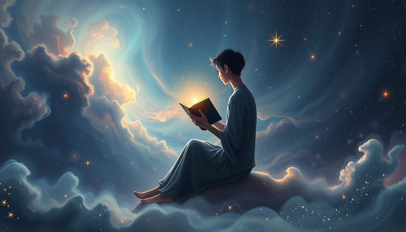 Rêver de lire seul symbolise souvent quête d'indépendance intérieure profonde.