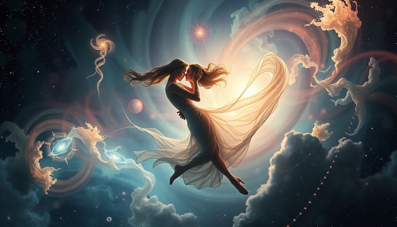 Rêver de luxure reflète souvent un désir intime et réprimé.