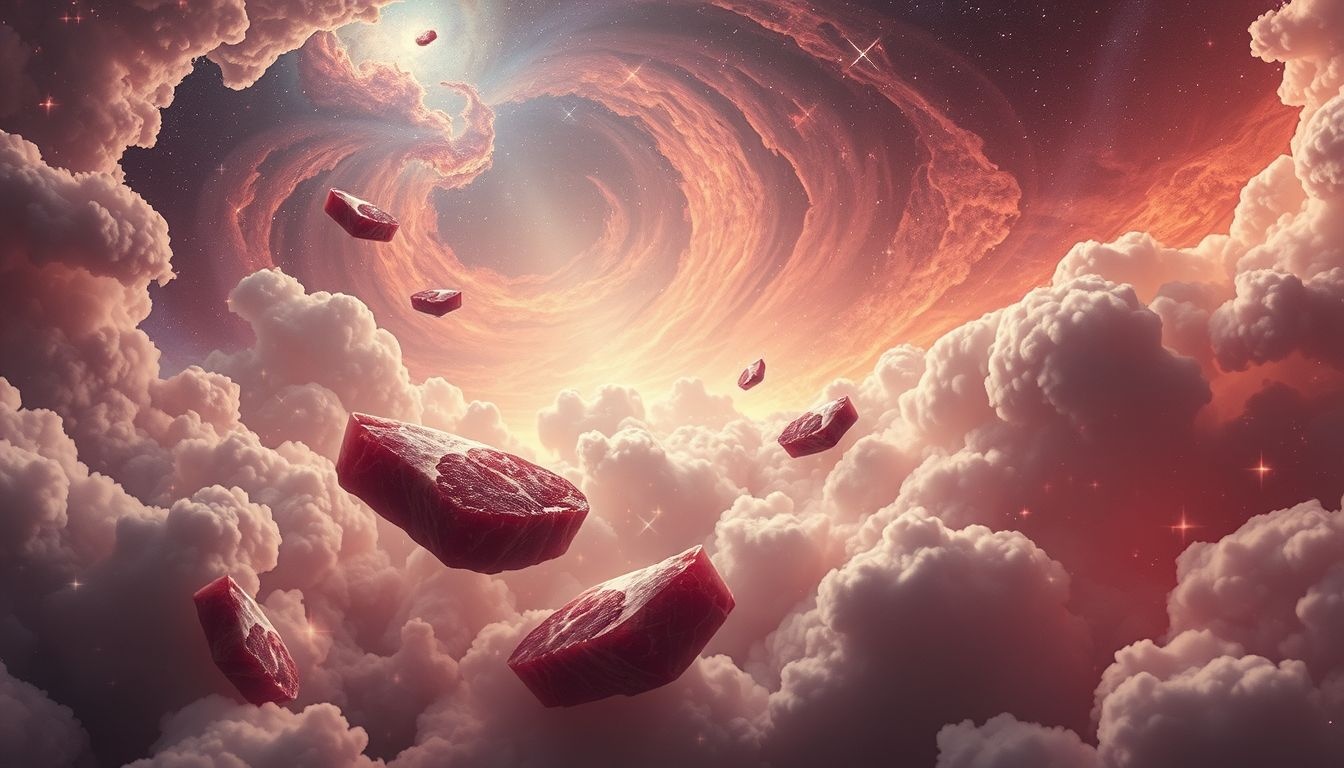 Rêver de viande crue révèle un désir puissant et authentique.