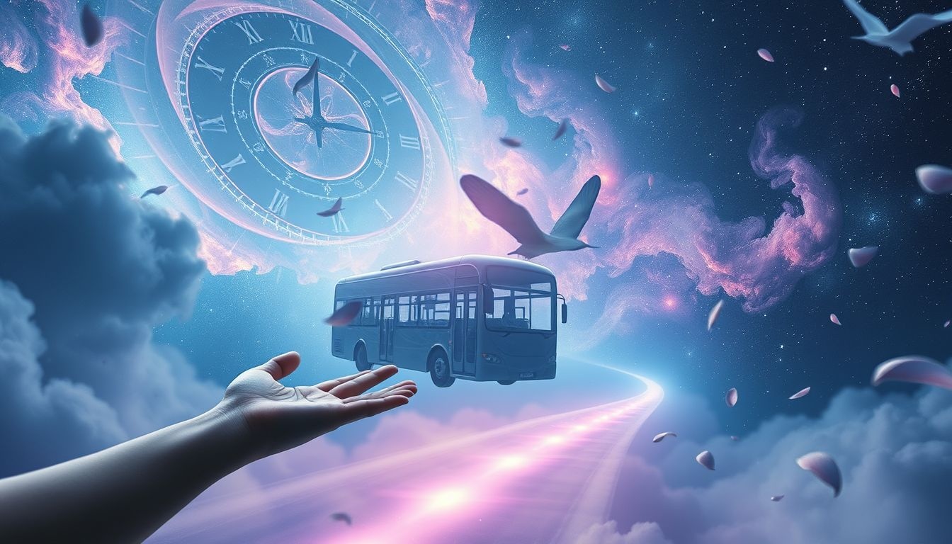 Rêver de manquer le bus symbolise des occasions perdues cruciales.