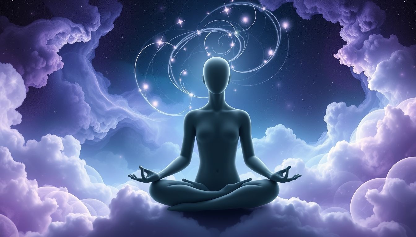Rêver de méditer révèle souvent une ouverture aux perceptions extrasensorielles.
