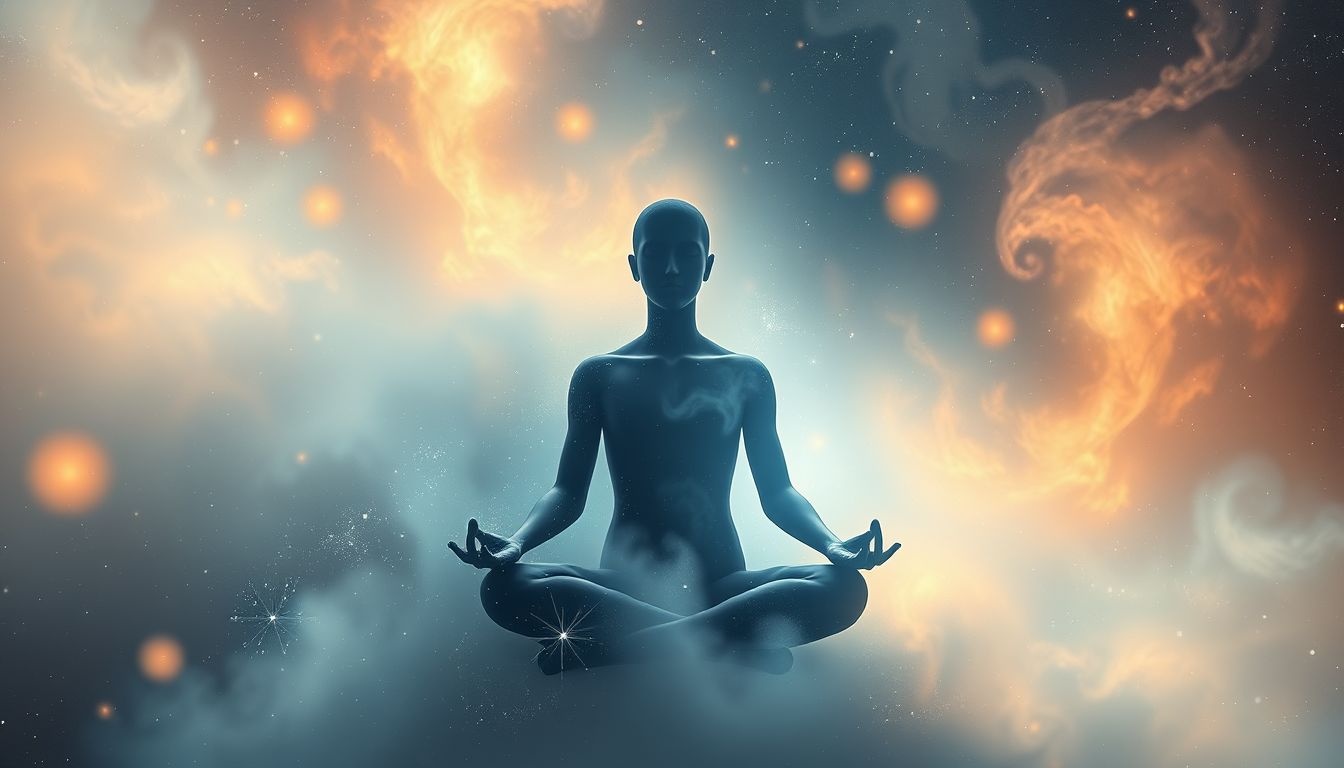 Rêver de méditer symbolise souvent la quête de paix intérieure profonde.