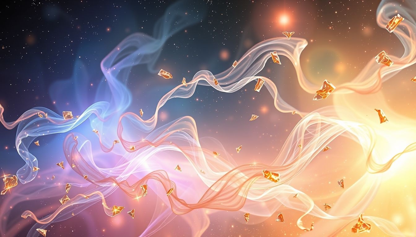 La myrrhe colorée symbolise guérison et transformation intérieure profonde.