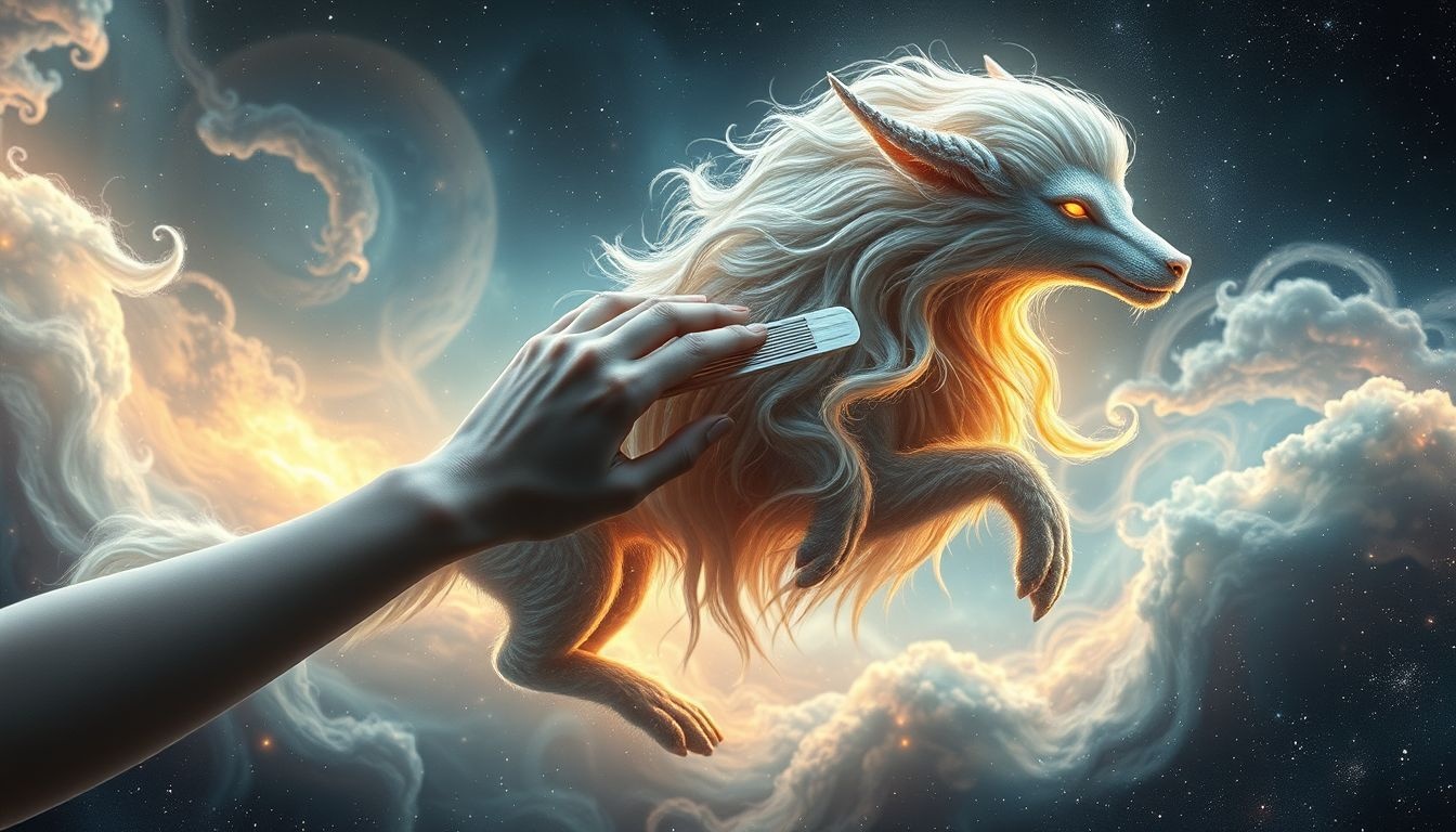 Rêver de peigner un animal révèle votre lien profond avec la nature.