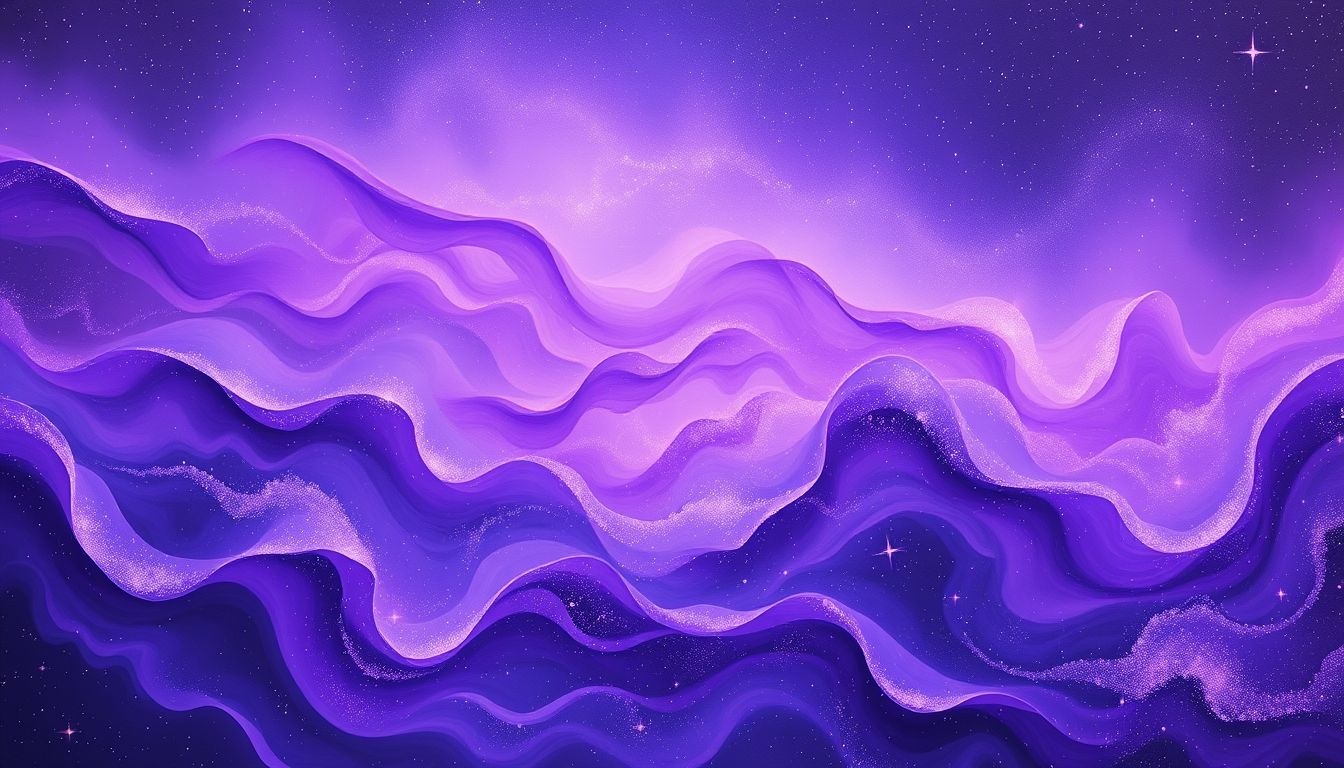 Rêver de peindre en violet révèle une créativité en pleine guérison.