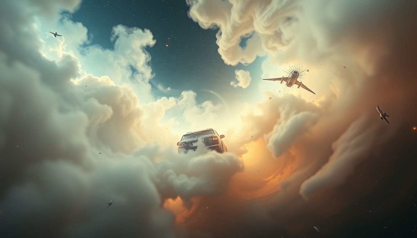 Rêver de perdre le contrôle véhicule symbolise souvent anxiété profonde.