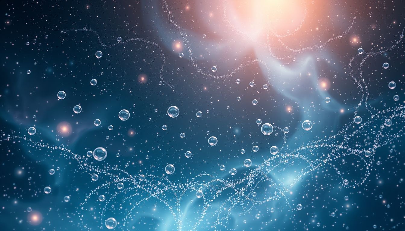 Rêver de petites bulles symbolise l'importance des détails subtils.