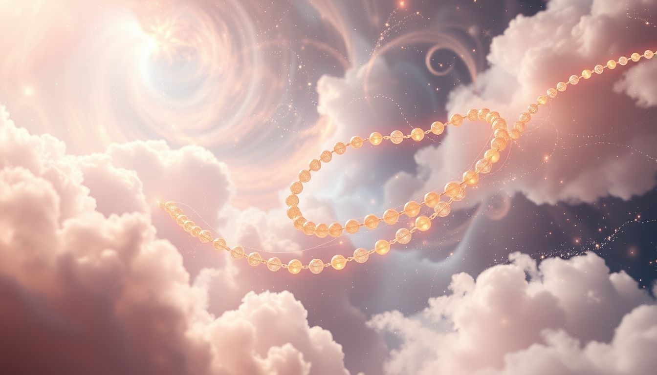 Rêver d’un chapelet évoque foi profonde et paix intérieure.