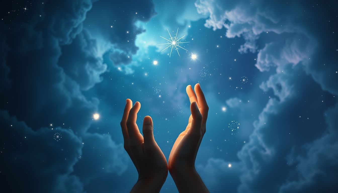 Rêver de prier révèle souvent un profond besoin de sécurité émotionnelle.