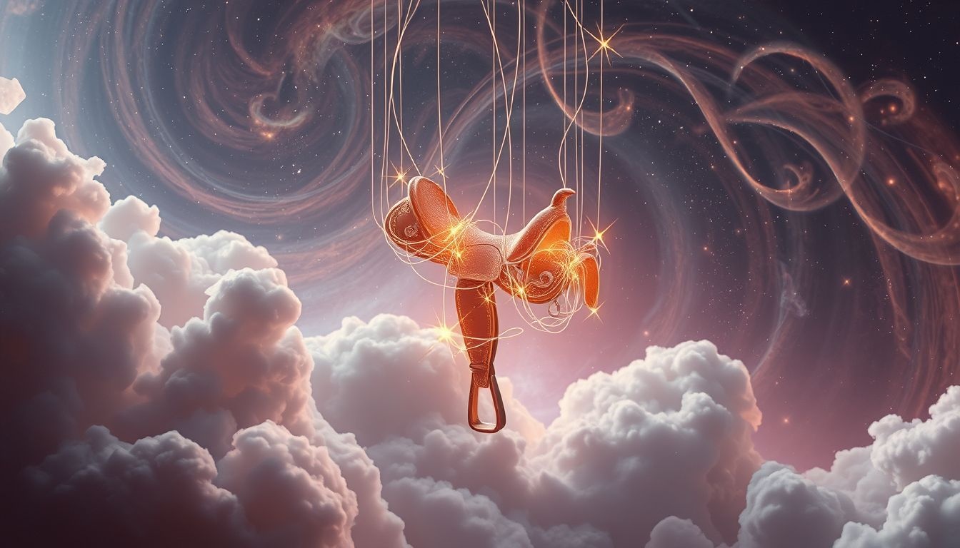 Rêver de réparer une selle symbolise la volonté de maîtrise personnelle.