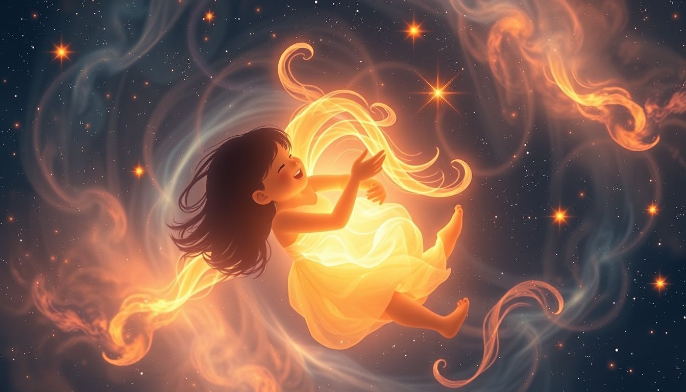 Rêver de se blottir et rire symbolise joie et connexion profonde.