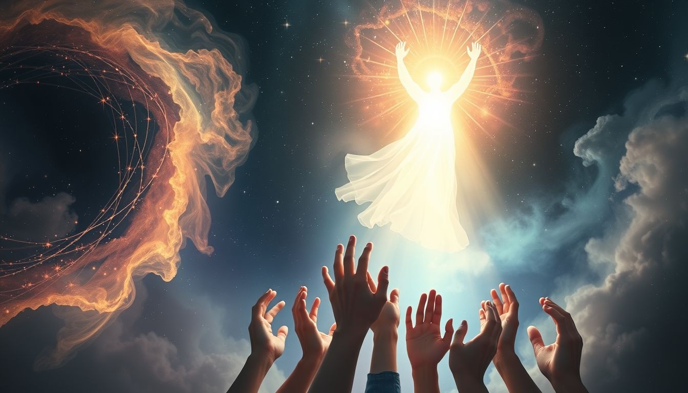 Supplier une entité divine reflète un profond désir de guidance intérieure.