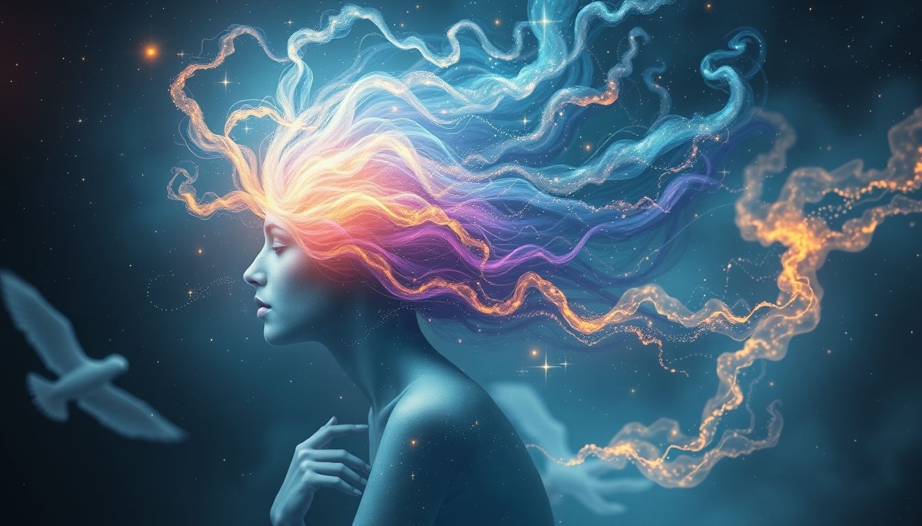 Rêver de teindre ses cheveux symbolise souvent une transformation intérieure profonde.