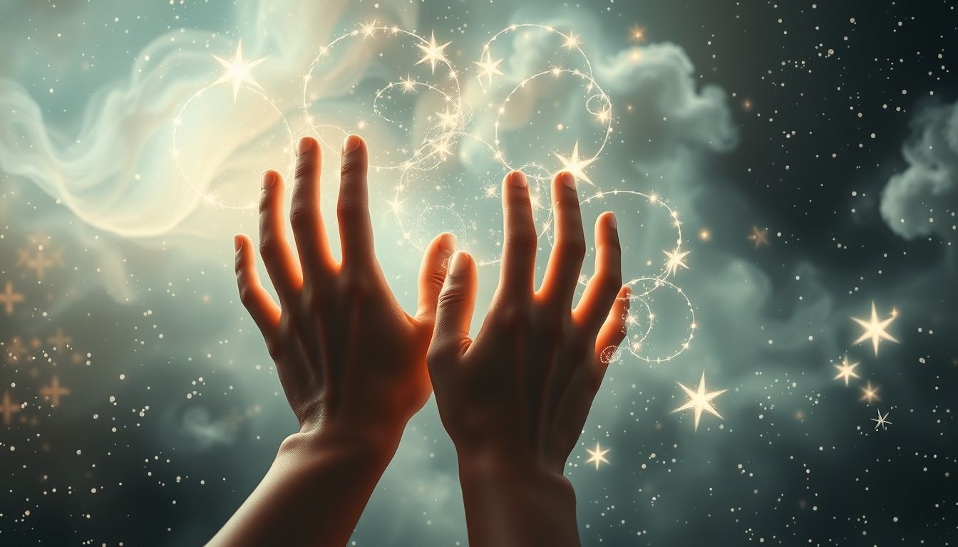 Toucher l'invisible révèle un lien profond avec l'âme et l'esprit.