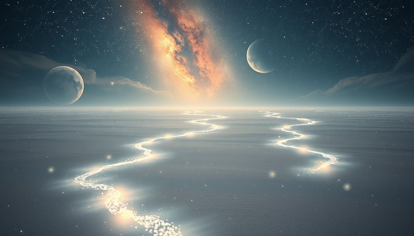 Trouver de l’eau en steppe symbolise espoir et renouveau vital.