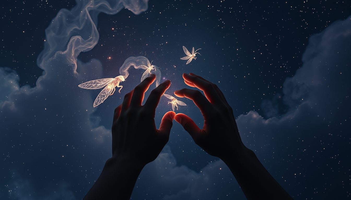 Rêver de tuer des criquets symbolise vaincre ses peurs intérieures.