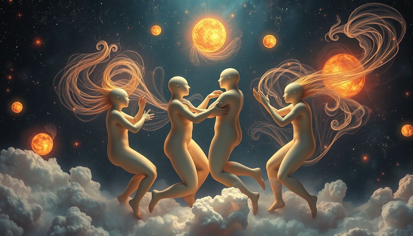 Rêver d’un quatuor se disputer révèle des conflits internes cachés.