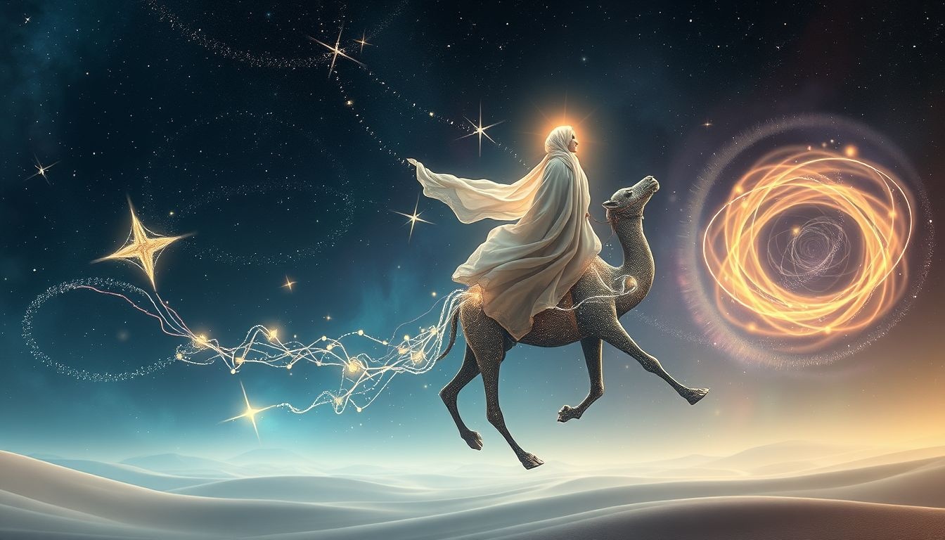 Rêver de voyager avec un bédouin symbolise l'aventure intérieure.