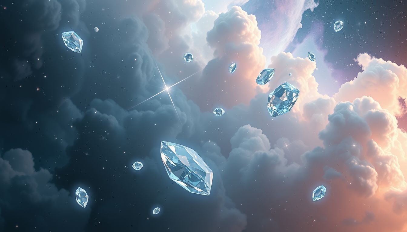 Rêver de zircons symbolise souvent la clarté et la vérité intérieure.