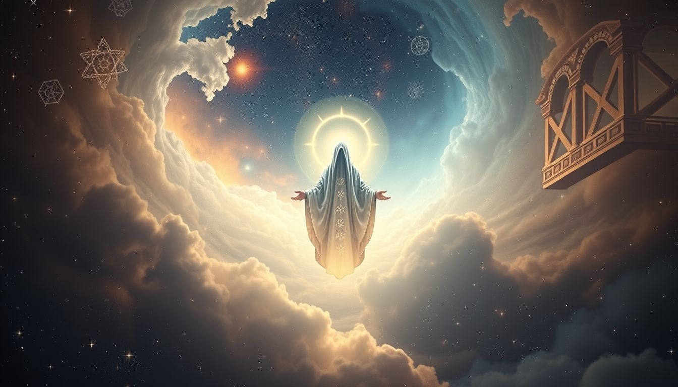 Rêver du pape en lieu inconnu symbolise quête spirituelle et mystère.