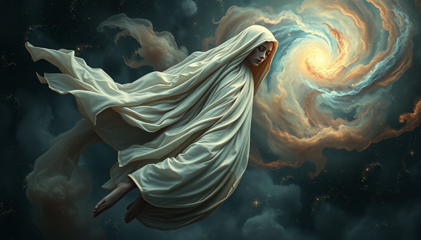 S'emmitoufler trop grand symbolise l'angoisse face aux défis.