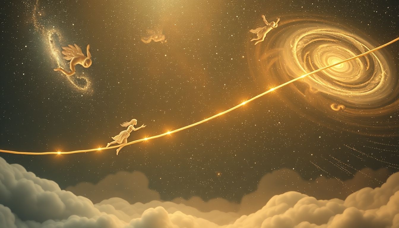 Sauter à la corde difficilement symbolise défis à surmonter avec persévérance.