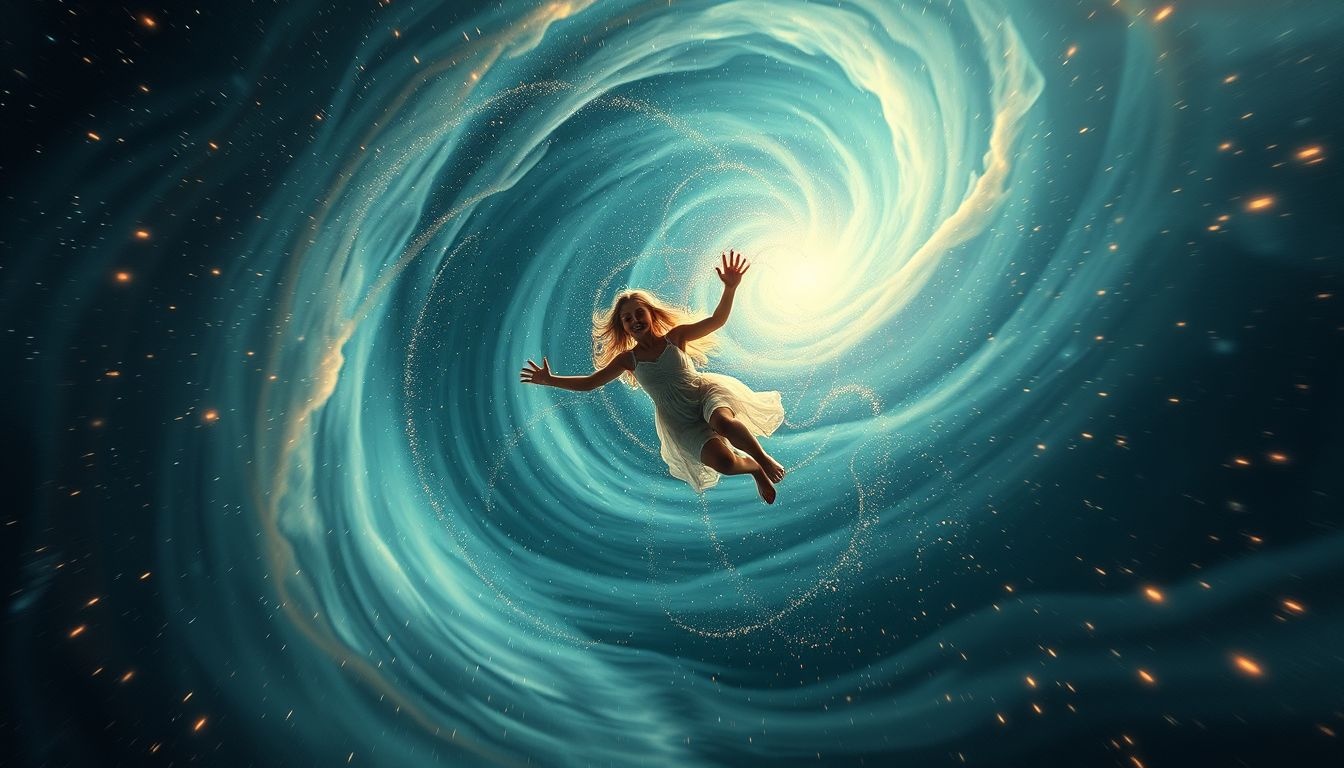 Rêver de spirale symbolise souvent un stress intense et confusion mentale.